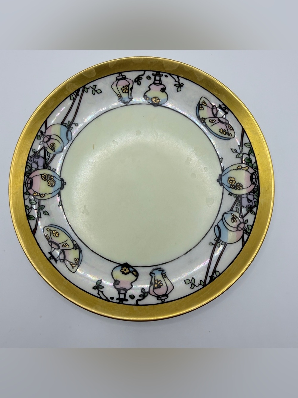 Haviland France RMC Bread or Dessert Plate with Gold Rim. Set of 5